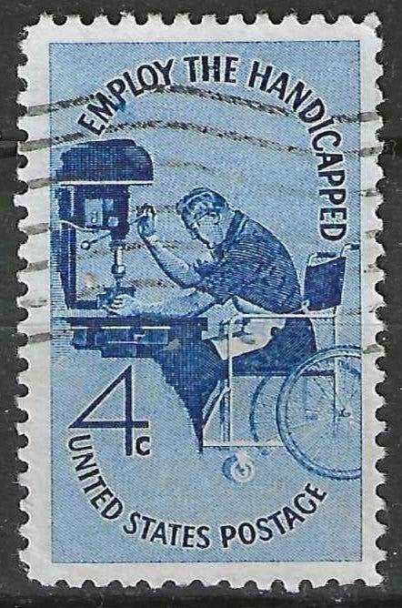 États-Unis 1960 - Yvert 690 - Probation de personnes (ST), Envoi, Affranchi