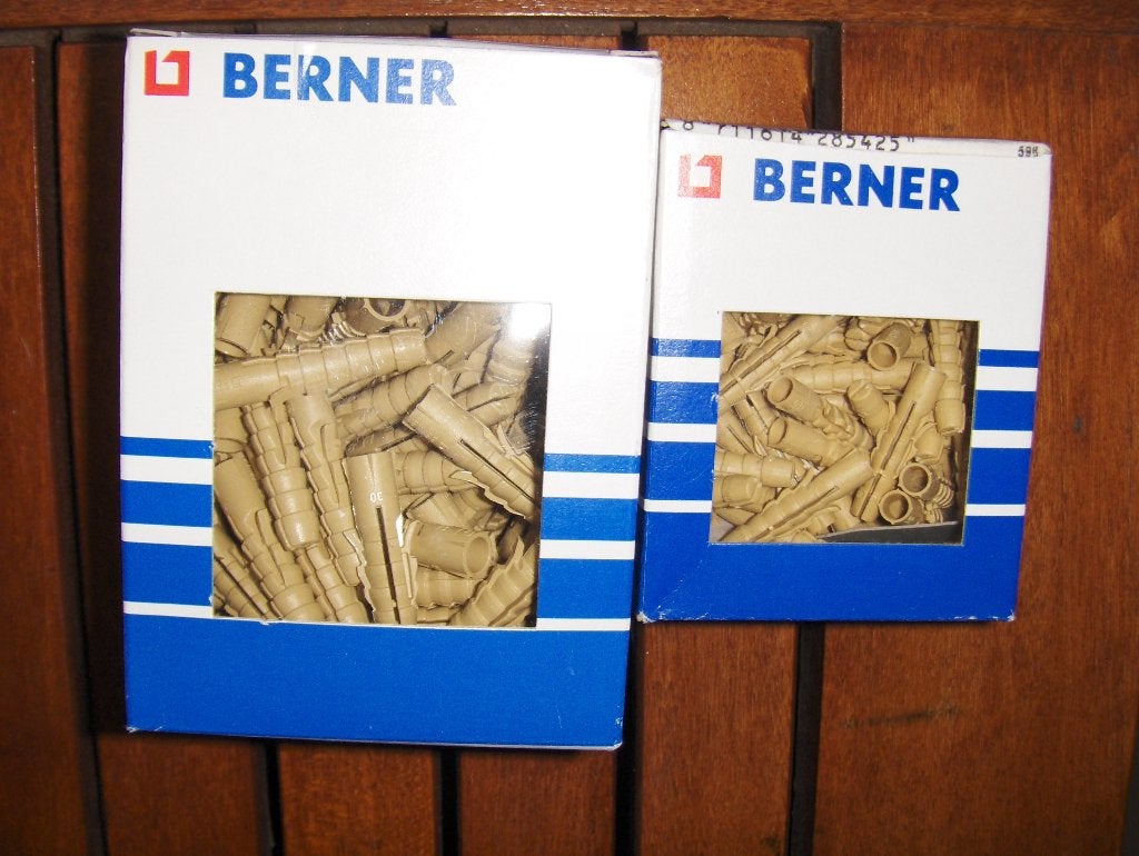 Cheville Berner(10 boites soit 1000 chevilles.)(Voir détail), Enlèvement ou Envoi, Neuf
