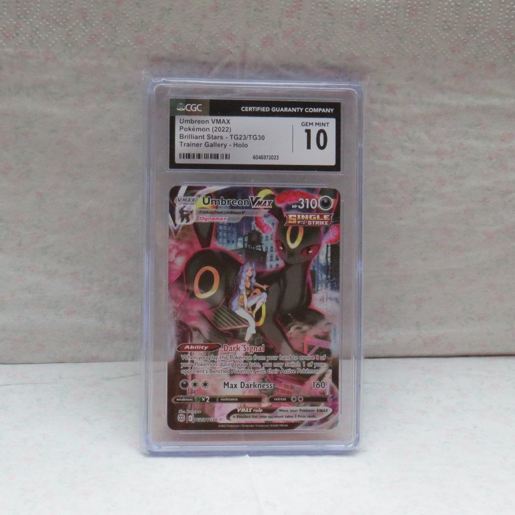 Pokémon Umbreon VMAX TG23/TG30 CGC 10 Gem Mint, Hobby en Vrije tijd, Ophalen of Verzenden, Nieuw, Losse kaart