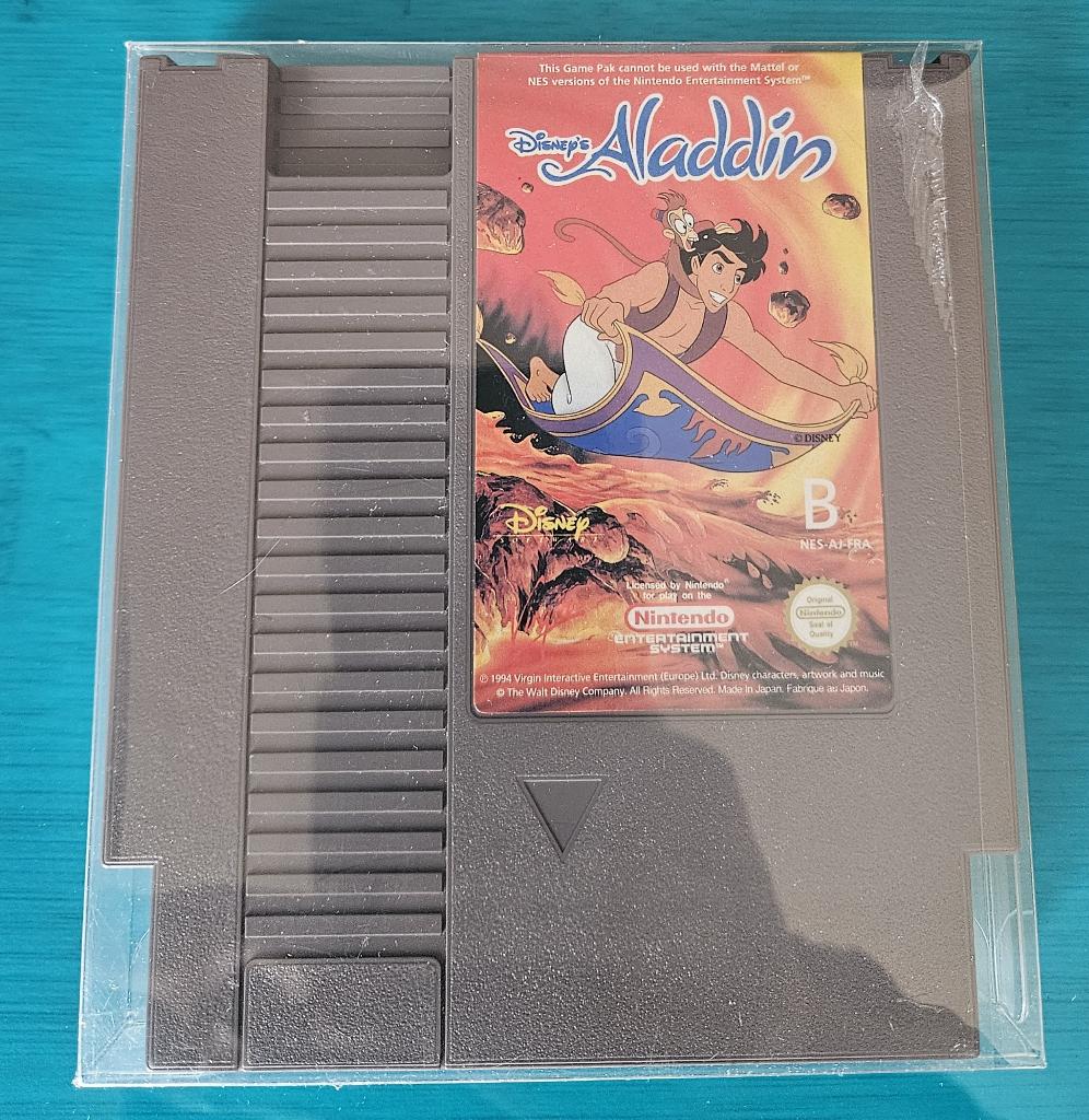 Aladdin, Games en Spelcomputers, Games | Nintendo NES, Zo goed als nieuw, Platform, 1 speler, Vanaf 7 jaar, Ophalen of Verzenden