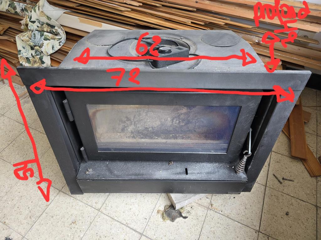 Feu ouvert, Enlèvement, Utilisé, Insert