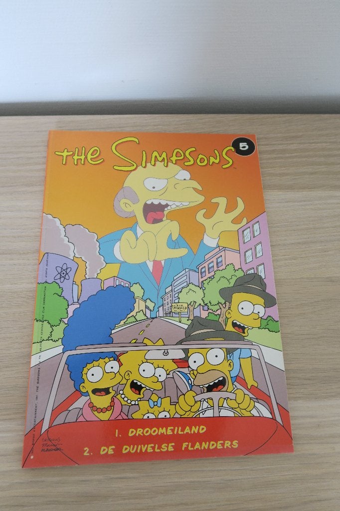 The Simpsons nr 5, Eén stripboek, Ophalen of Verzenden, Gelezen