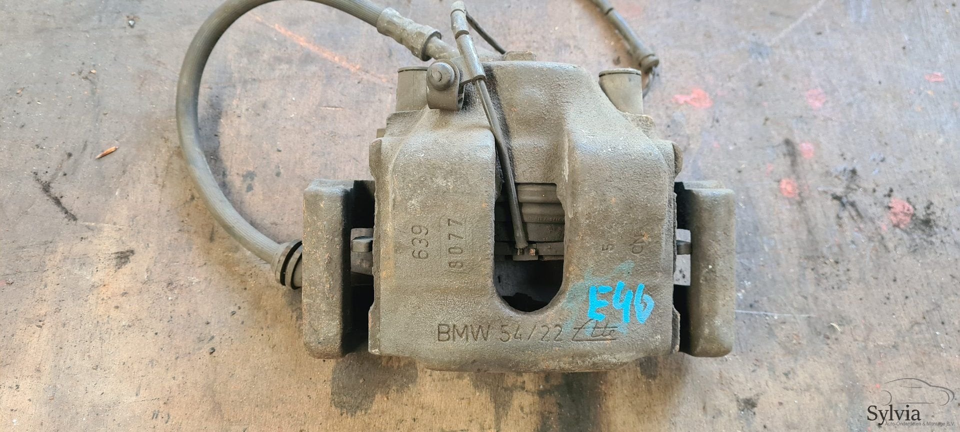 Remklauw remzadel links voorzijde BMW 3 serie E36 E46 Z3 E36, -, Utilisé, -, -
