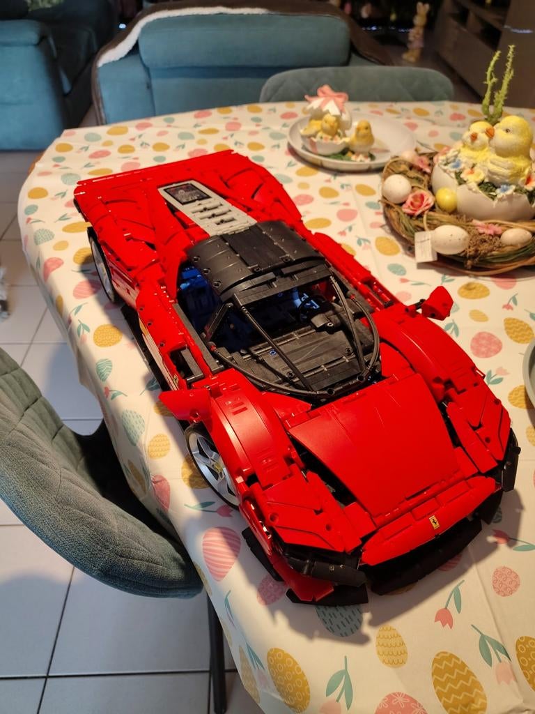 Lego 3 autos reeds gebouwd, Ophalen