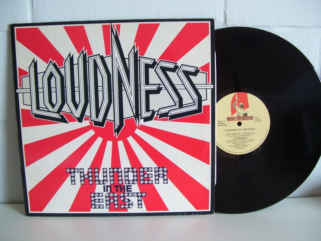 LOUDNESS  thunder in the east, CD & DVD, Vinyles | Hardrock & Metal, Heavy metal, Pressage original, Enlèvement ou Envoi, Comme neuf
