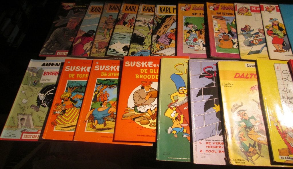 26 Prima Stripboeken - allerlei, Meerdere stripboeken, Ophalen of Verzenden, Zo goed als nieuw