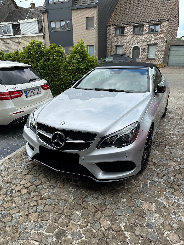 mercedes E220D cabrio, Cuir, Argent ou Gris, Achat, Euro 6