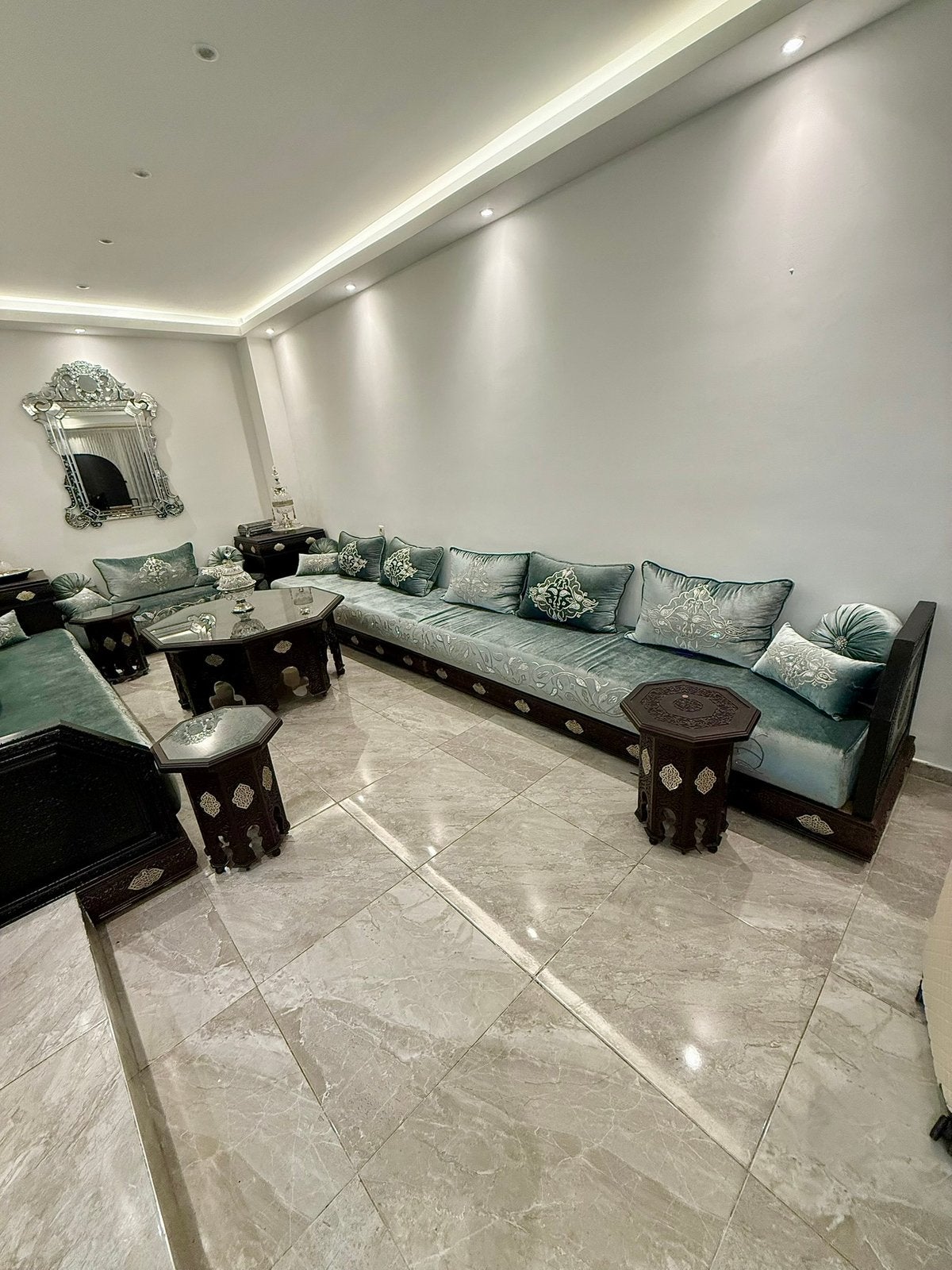 Salon marocain, Enlèvement, Utilisé, Bois, Marocain