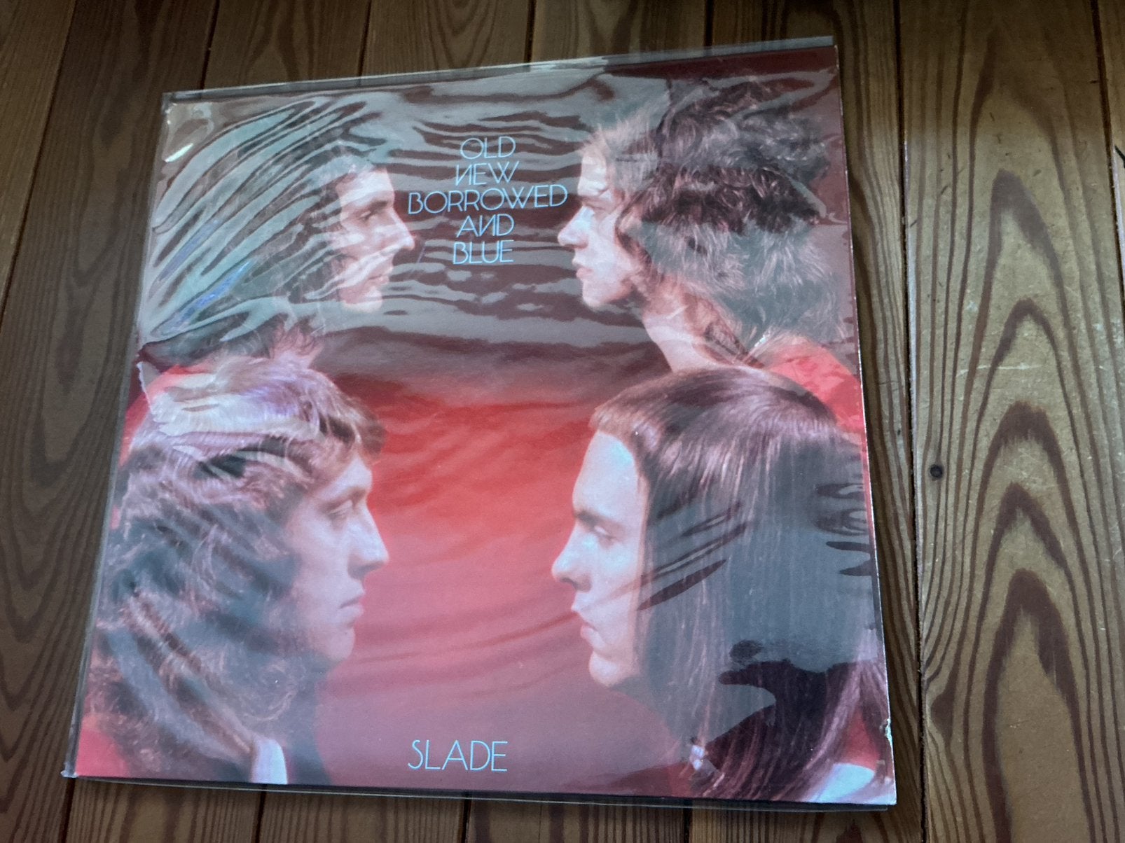 LP Slade - old, new, borrowed and blue, Cd's en Dvd's, Ophalen of Verzenden, Gebruikt, LP
