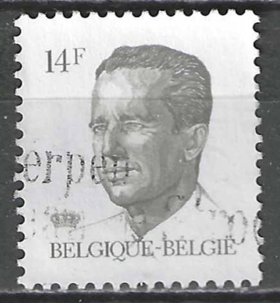 Belgie 1990 - Yvert/OBP 2352 - Koning Boudewijn (ST), Postzegels en Munten, Verzenden, Gestempeld, Gestempeld, Koninklijk huis