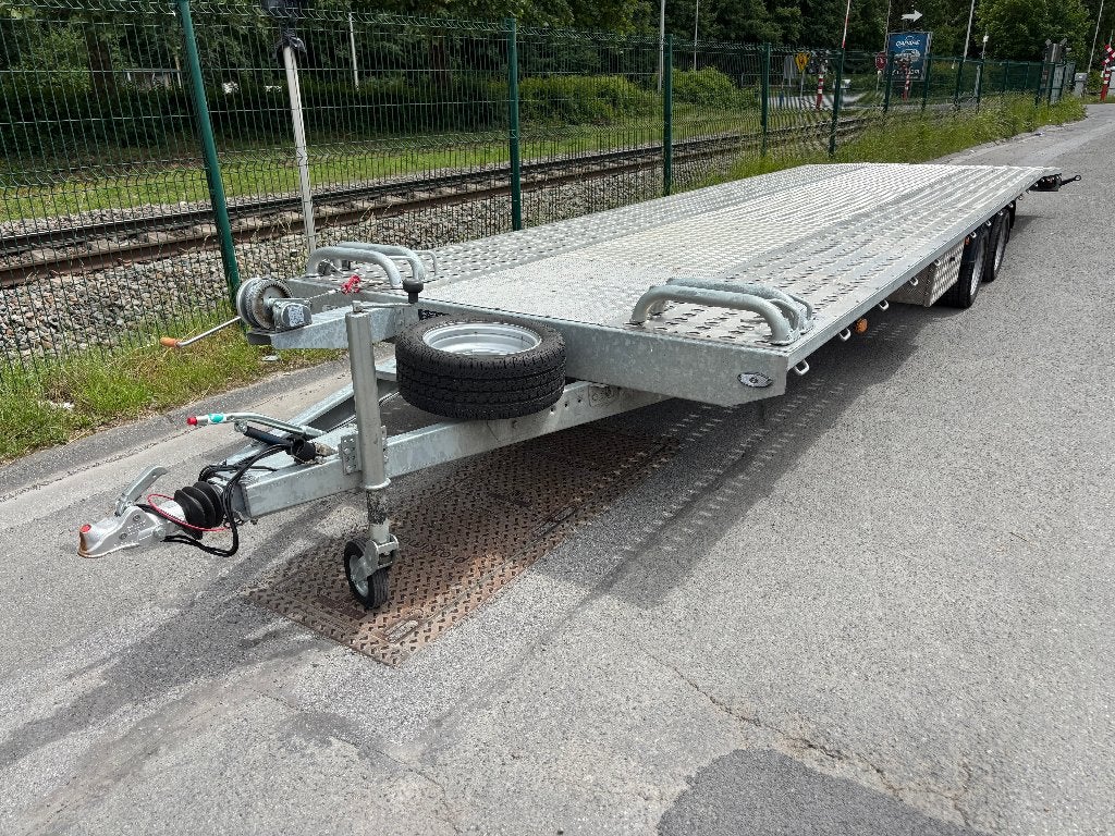 Autoambulance voor 2 wagens - nieuwstaat !, Auto diversen, Aanhangers en Bagagewagens, Ophalen, Zo goed als nieuw