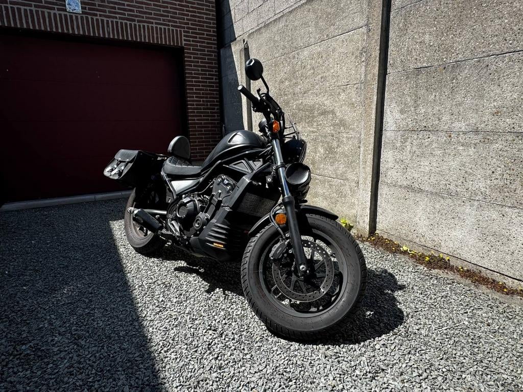 Motor Honda Rebel  500, Particulier, 500 cm³, Chopper, Échappement sport