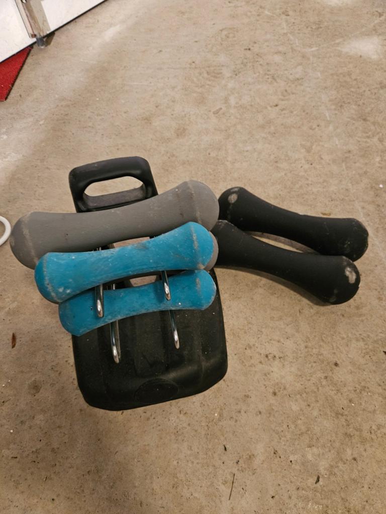 2x 3kg 2x 2kg 2x 1kg, Sport en Fitness, Ophalen of Verzenden