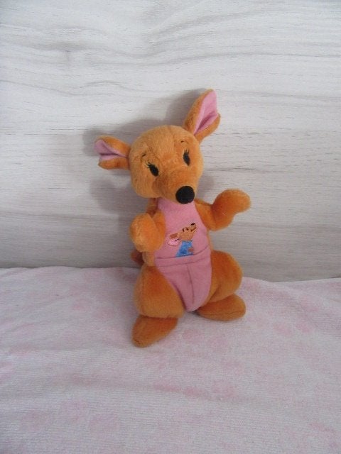 Knuffel : Kanga - Winnie de Poeh - Star Bean - mattel, Overige karakters, Ophalen of Verzenden, Zo goed als nieuw