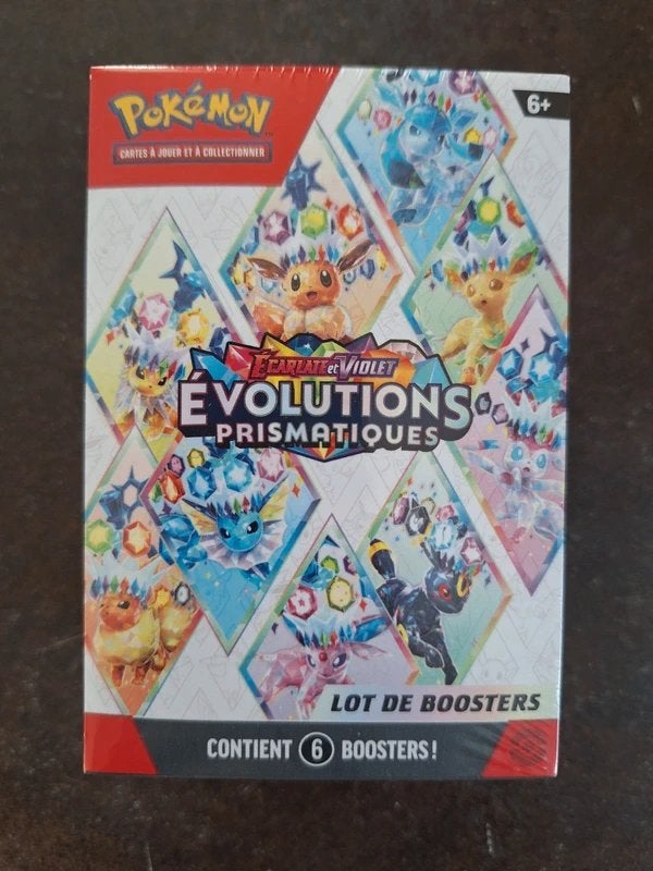 Pokémon Booster Bundle Évolutions Prismatiques, Hobby & Loisirs créatifs, Jeux de cartes à collectionner | Pokémon, Enlèvement ou Envoi