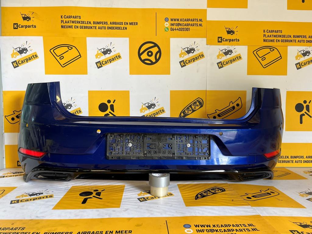 Achterbumper VW Golf 7 GTI / GTD Facelift 4xPDC 5G6807421BK, Info@fabrikant.eu, Achter, Bumper, Fabrikant BV
