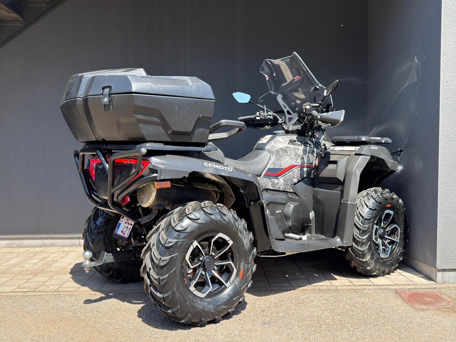 Occasie! CF Moto CFORCE 625 Touring Overland L7e, Motos, 625 cm³, 12 à 35 kW, 1 cylindre