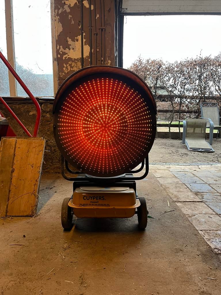 Infrarood verwarmer, Doe-het-zelf en Bouw, Ophalen, Zo goed als nieuw, Overige typen