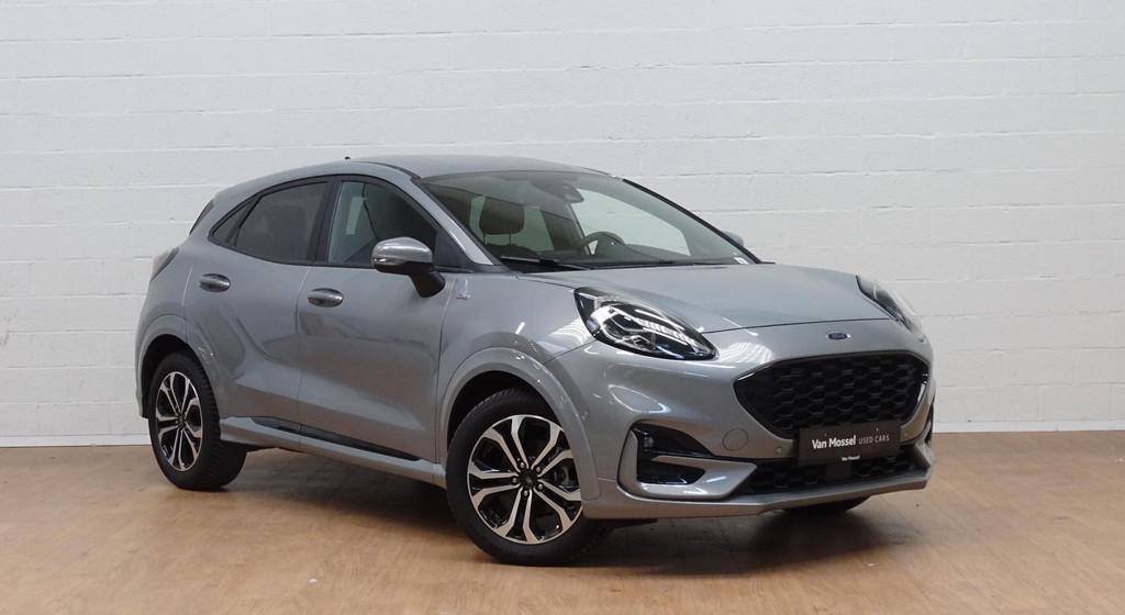 Ford Puma 1.0i Ecoboost mHEV 114kW Aut. ST-Line, Argent ou Gris, Entreprise, Carnet d'entretien, Noir