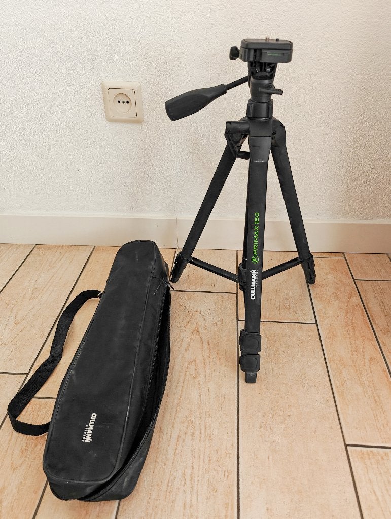Mooi Cullmann Primax 150 statief te koop, Ophalen of Verzenden, Zo goed als nieuw, Minder dan 150 cm, Driepoot