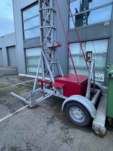 bouwlift te koop, Doe-het-zelf en Bouw, Ophalen, Zo goed als nieuw, Bouwlift