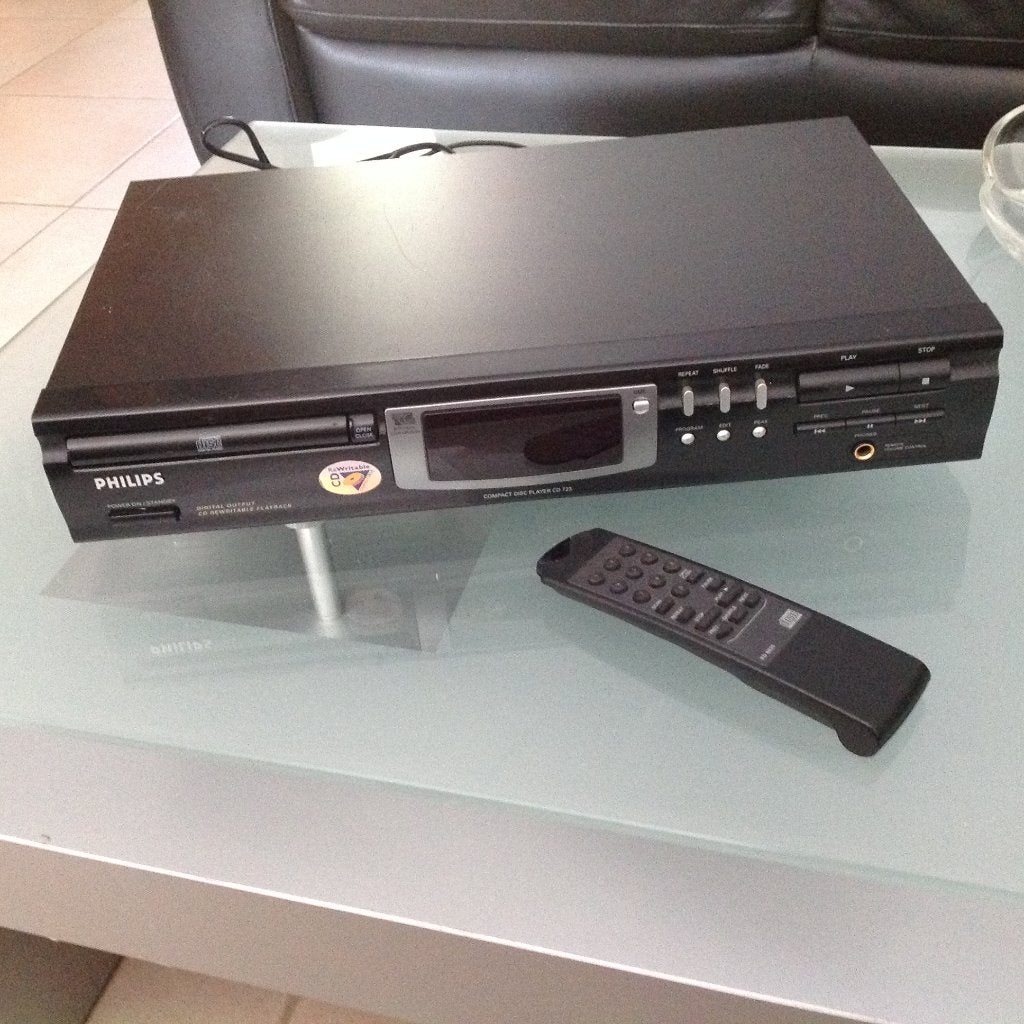 Lecteur CD Philips  CD-723 avec télécommande, Enlèvement ou Envoi, Comme neuf, Philips