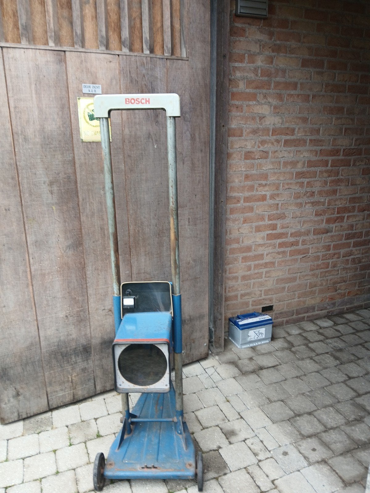 lichtregelaar auto, Ophalen