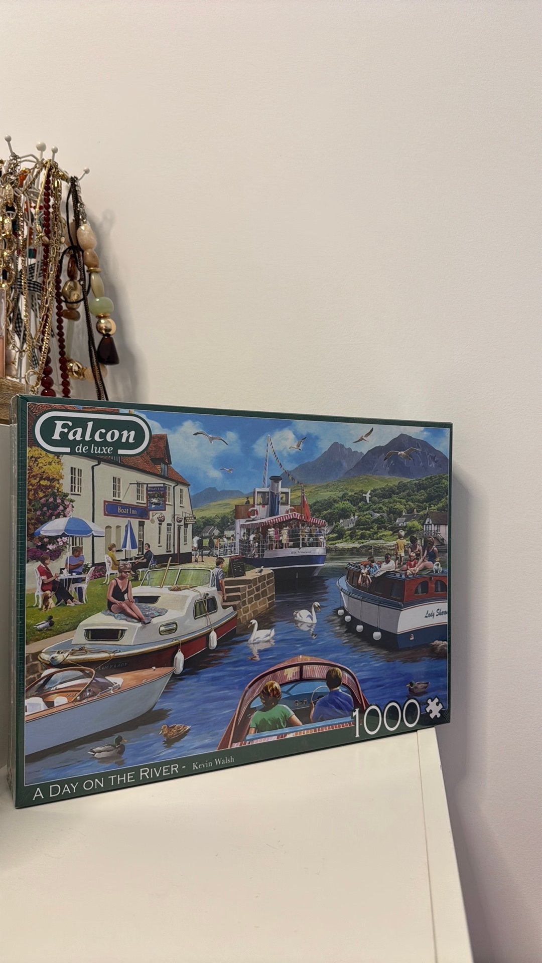 Puzzle de 1000 pièces Falco, Enlèvement