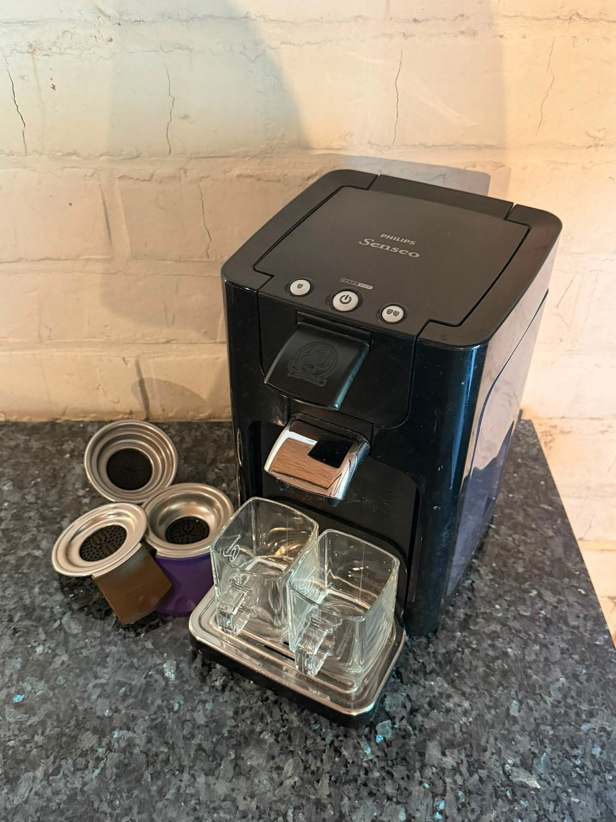 Senseo koffiezetapparaat, Elektronische apparatuur, Koffiezetapparaten, Ophalen, Gebruikt, Koffiepads en cups