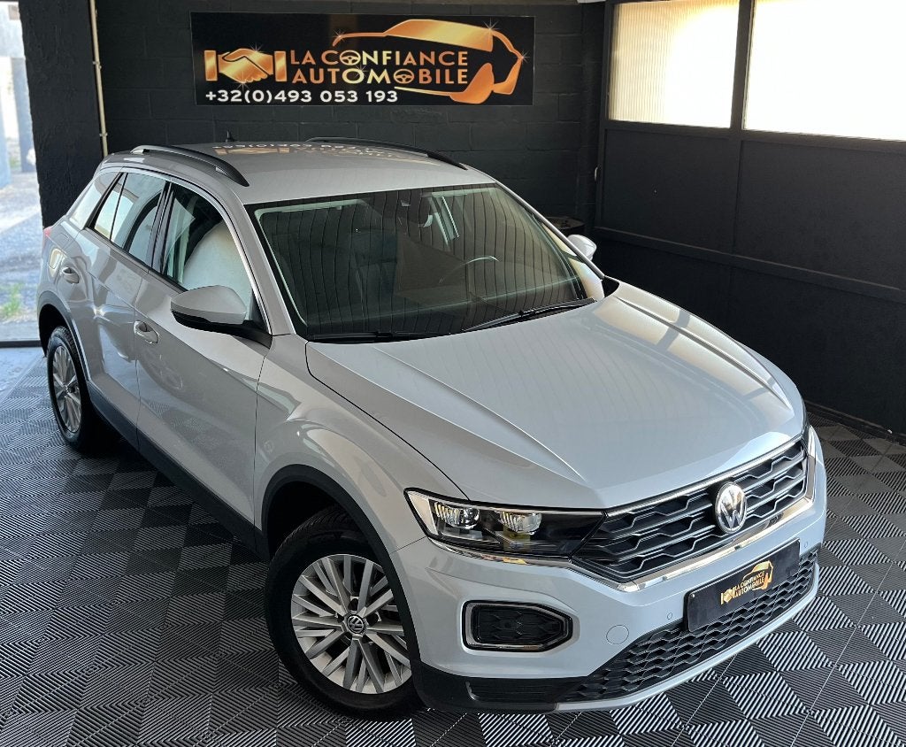 Volkswagen T-Roc 1.0TSI 1er Propriétaire Garantie 12 Mois, 144 g/km, Achat, Euro 6, Noir