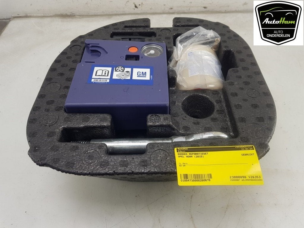 DIVERSEN Banden reparatieset Adam (|13392204|39201703|), Gebruikt, Opel