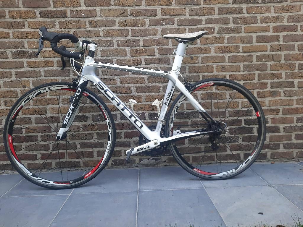 Racefiets scatto, Fietsen en Brommers, Ophalen, Carbon, 28 inch