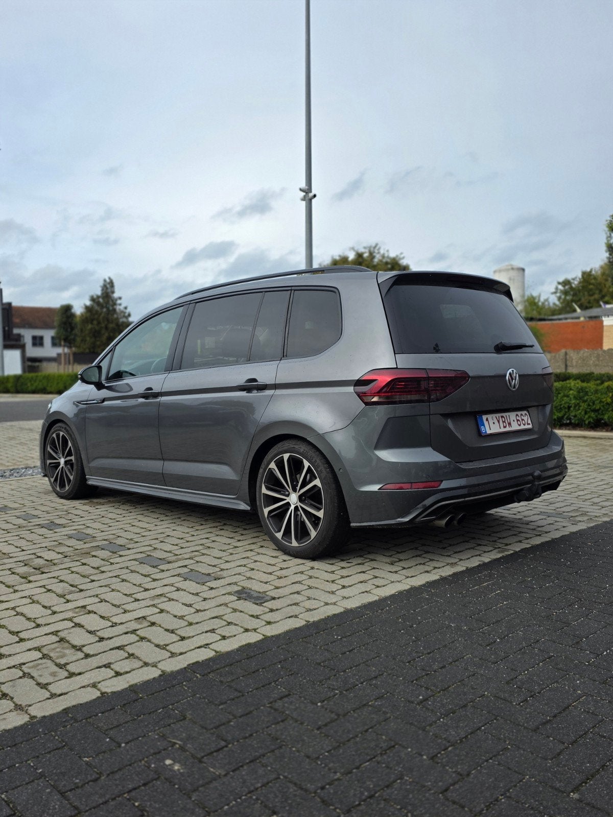 touran 2.0tdi rline full option automaat 7pl export, Auto's, Automaat, Euro 6, 4 cilinders, Trekhaak