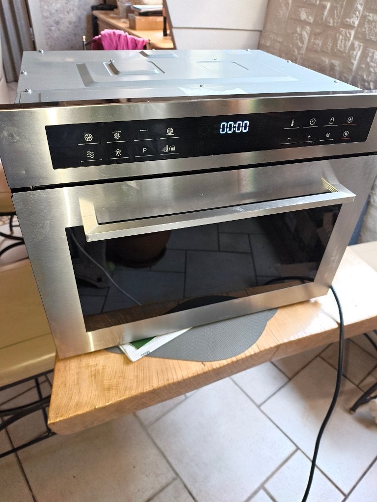 SMEG COMBI MAGNETRON OVEN ST4400 inbouw, Elektronische apparatuur, Gebruikt, Smeg, Oven, Ophalen of Verzenden