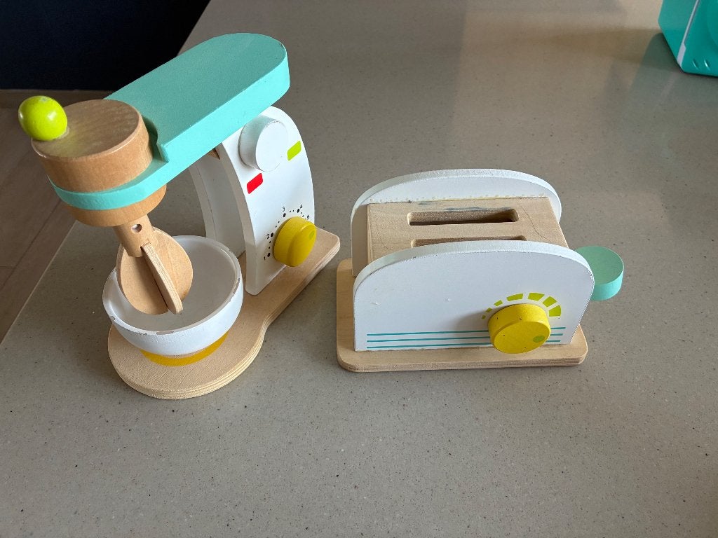 Keuken speelgerei, Ophalen, Gebruikt, Hout, Speelkeuken-accessoire