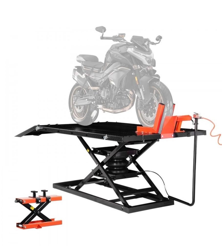 Élévateur pour motos, plate-forme élévatrice pour motos, Enlèvement
