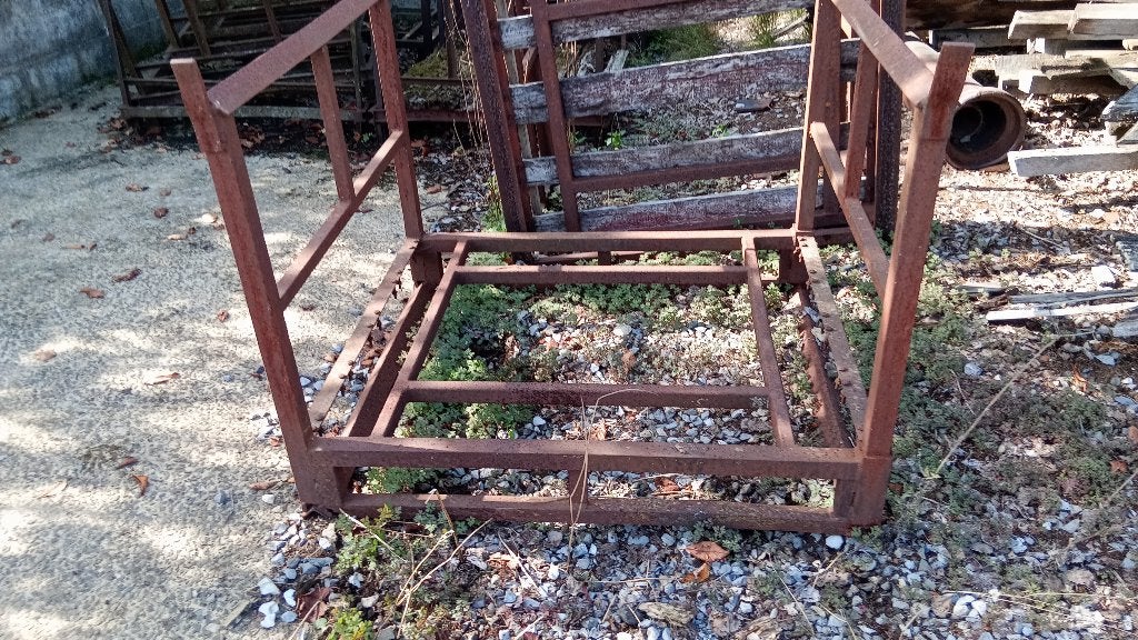 Rack en métal pour matériaux, Bricolage & Construction, Enlèvement, Utilisé, Casier