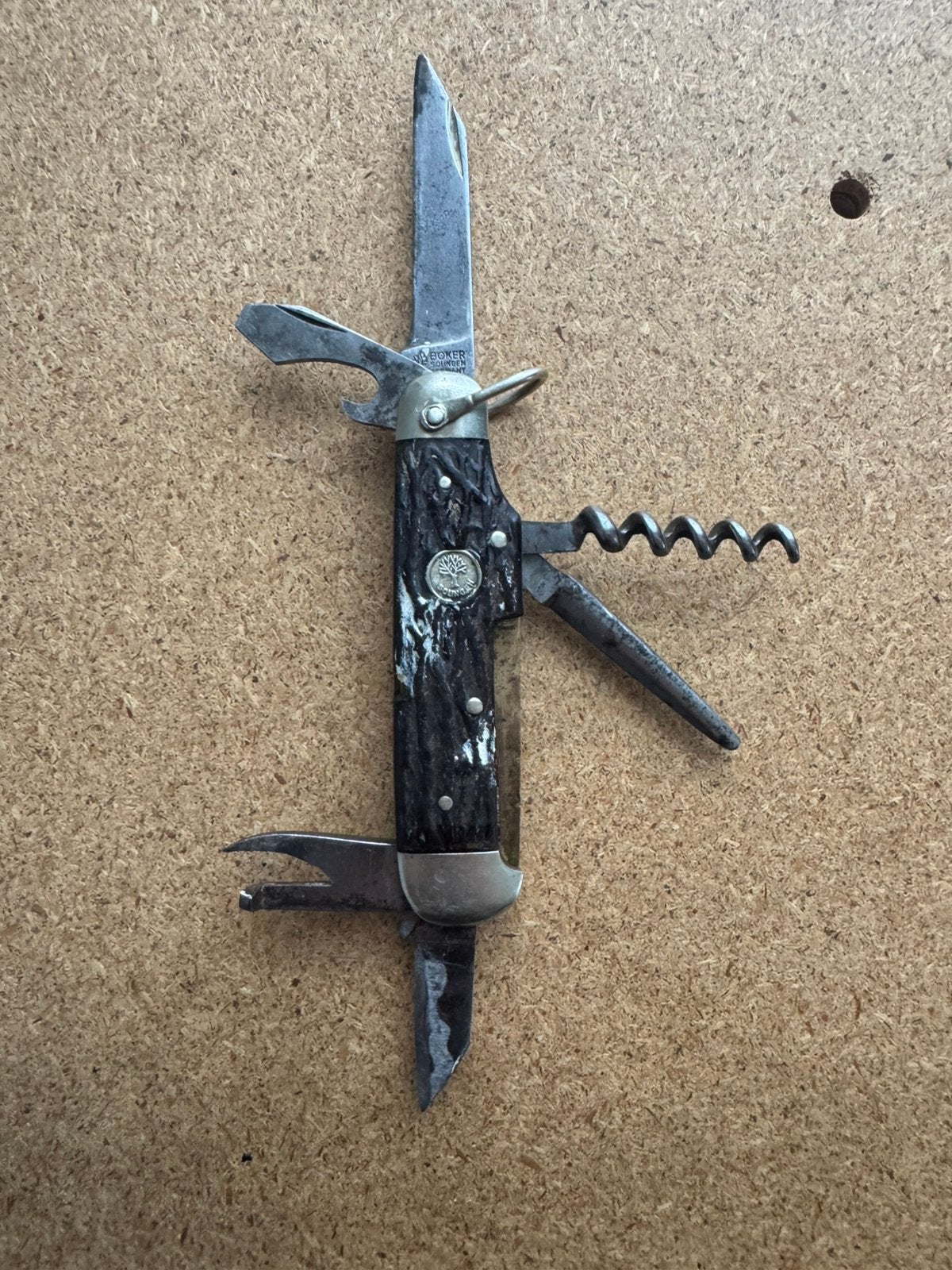 Couteau de poche Böker Solingen Camp Knife Scout Multi-tool, Collections, Enlèvement ou Envoi