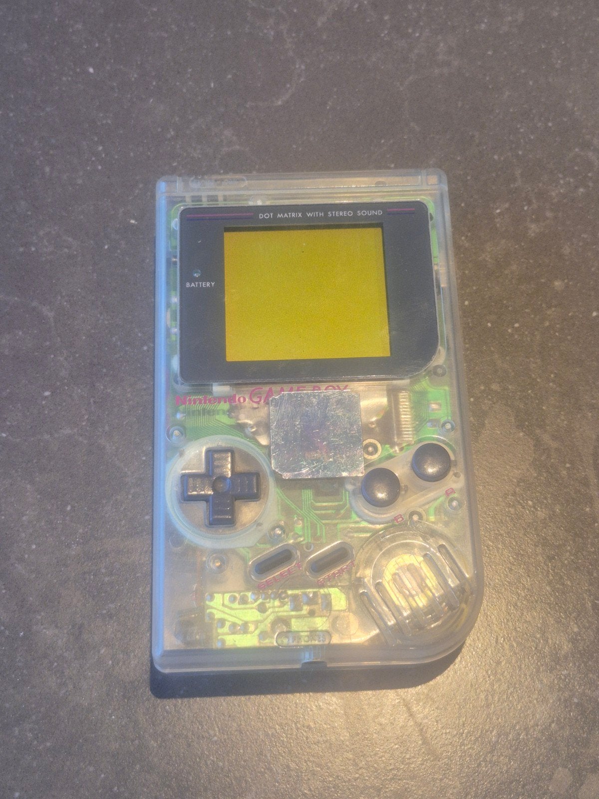 Game Boy transparant, Ophalen