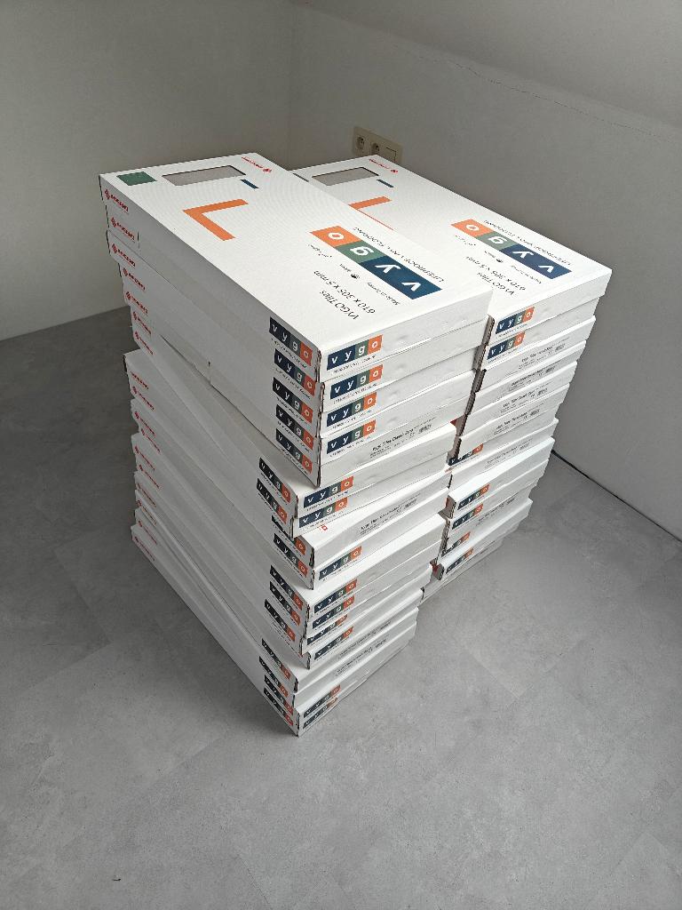 33dozen55.26m²ImpermoClickvinylPVC VYGO ClassicSand 26€/doos, Ophalen, Nieuw