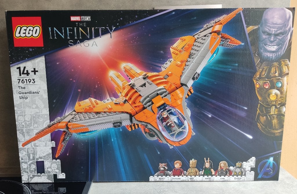 lego marvel 76193 het schip van de guardians, Kinderen en Baby's, Speelgoed | Duplo en Lego, Marvel, Lego, Nieuw, Ophalen of Verzenden