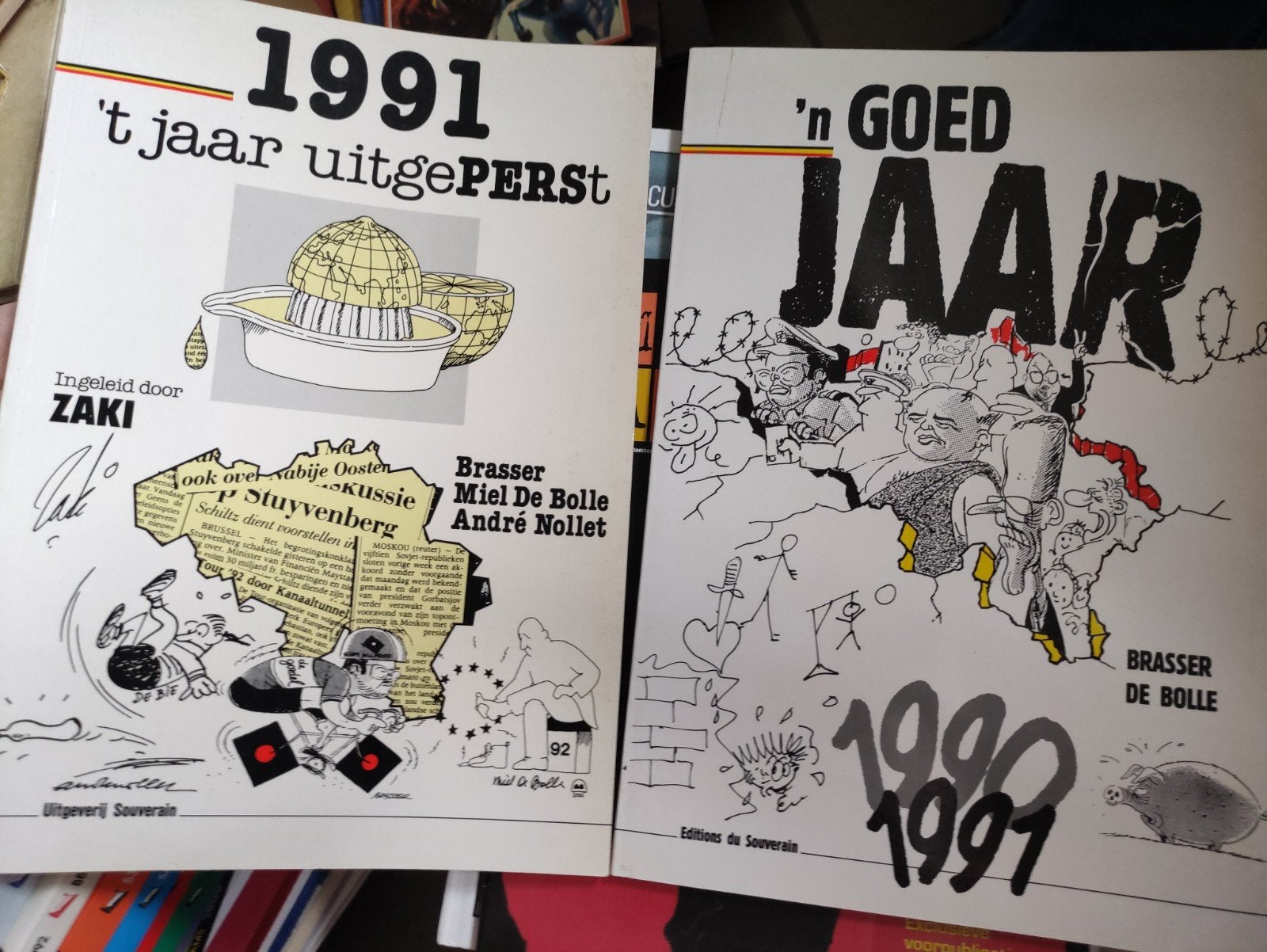 Jaar overzicht in Cartoons, Ophalen of Verzenden, Cartoons
