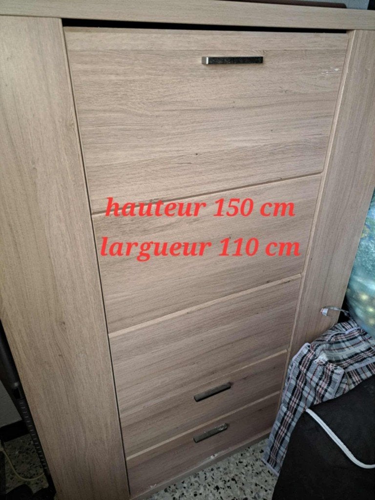 Salle a manger complète, Enlèvement, Utilisé, Moderne, 4 à 6 chaises
