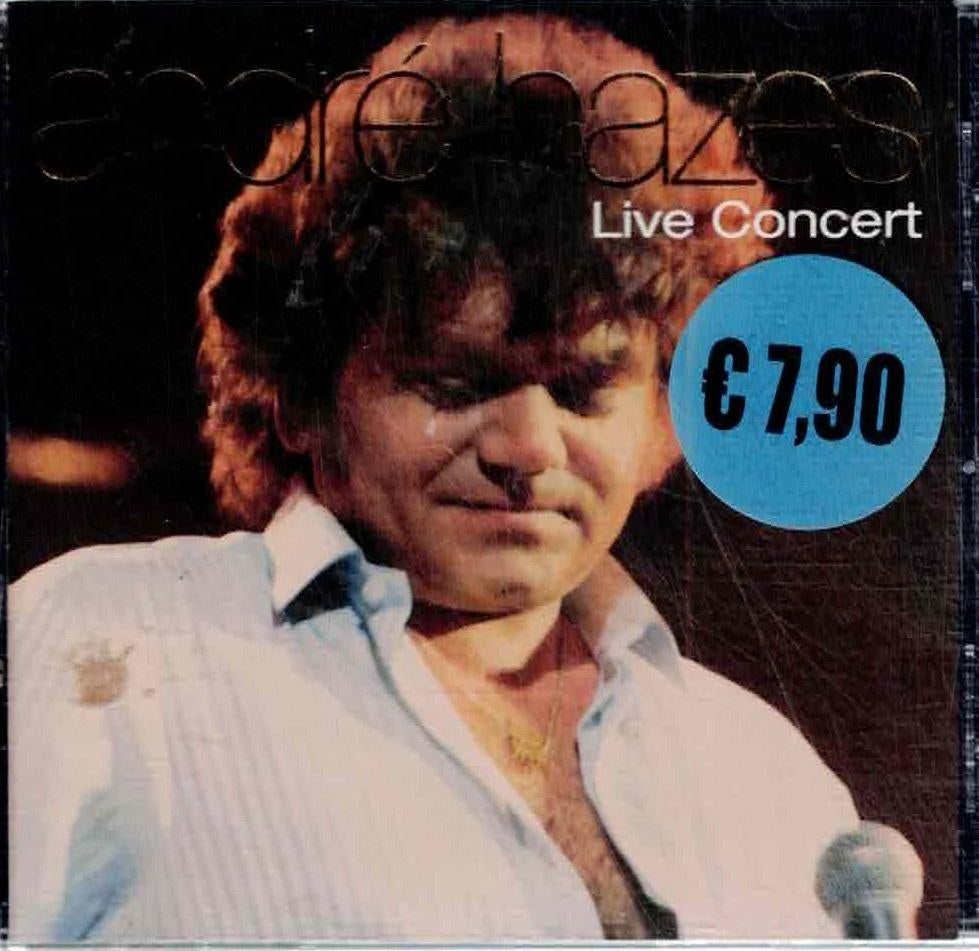 cd  /   André Hazes – Live Concert, Ophalen of Verzenden