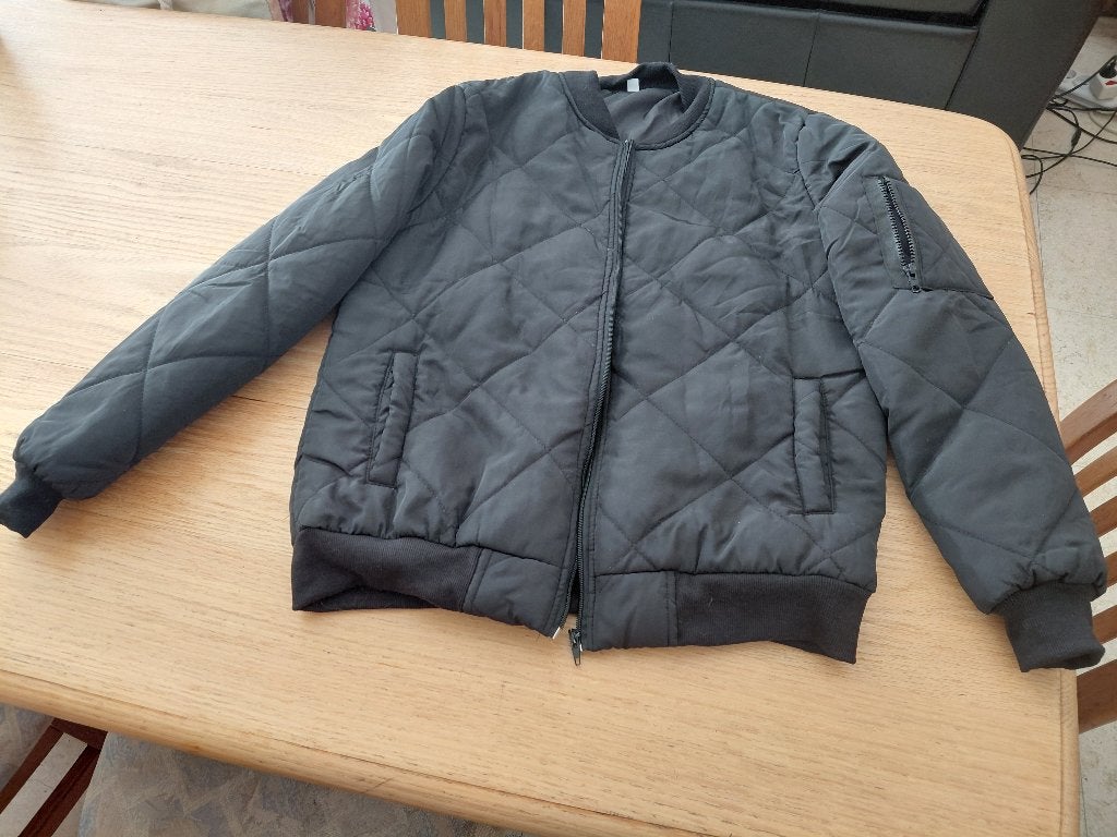 Heren jas, Maat 48/50 (M), Zwart, Geen merk, Ophalen of Verzenden