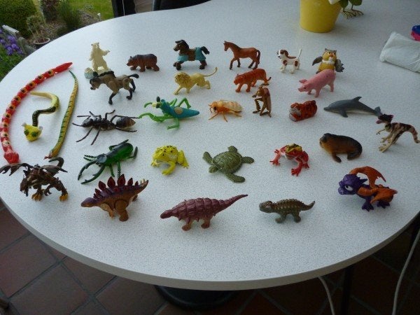 Verschillende speelgoed dieren, Ophalen of Verzenden, Gebruikt, Jongen of Meisje