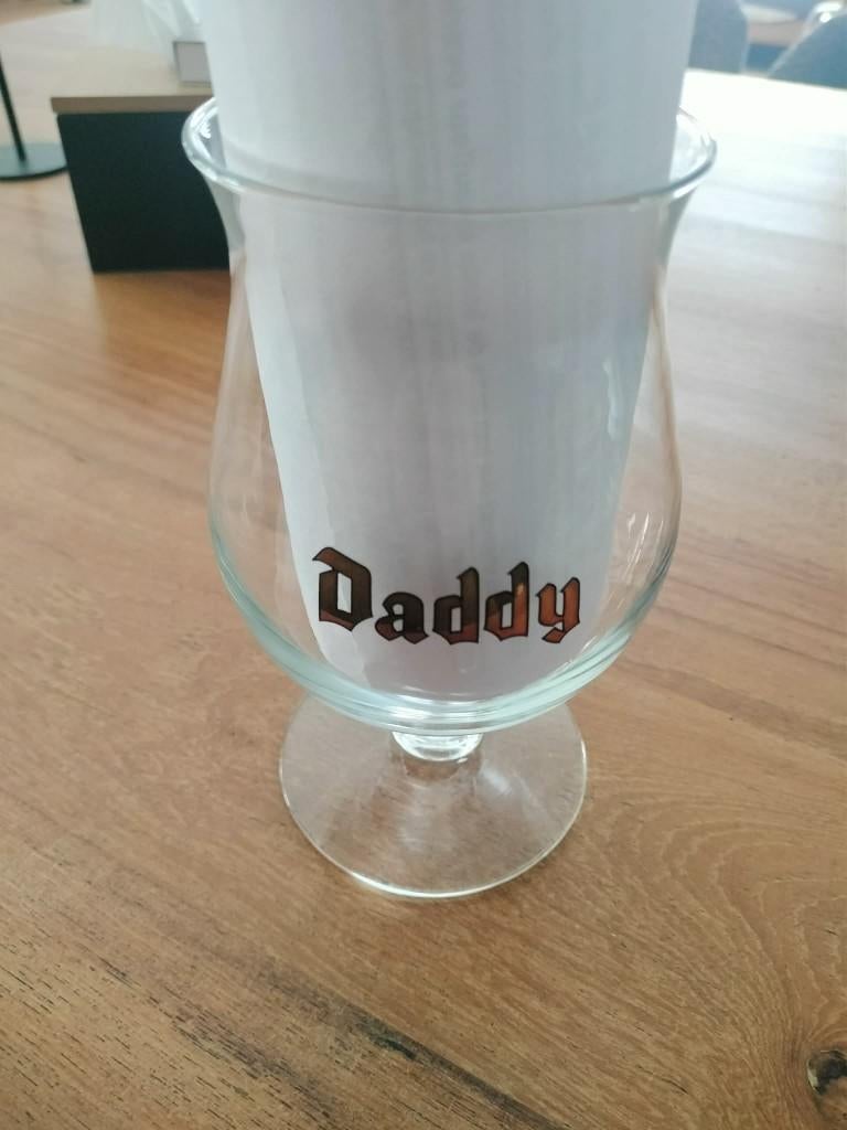 Duvelglas "Daddy", Ophalen of Verzenden, Zo goed als nieuw, Flesje(s), Duvel