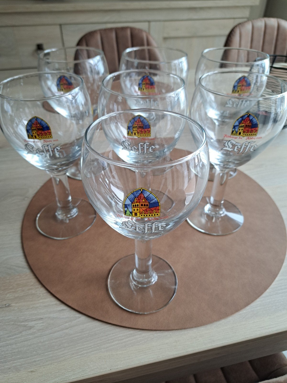 leffe glazen, Verzamelen, Ophalen, Leffe