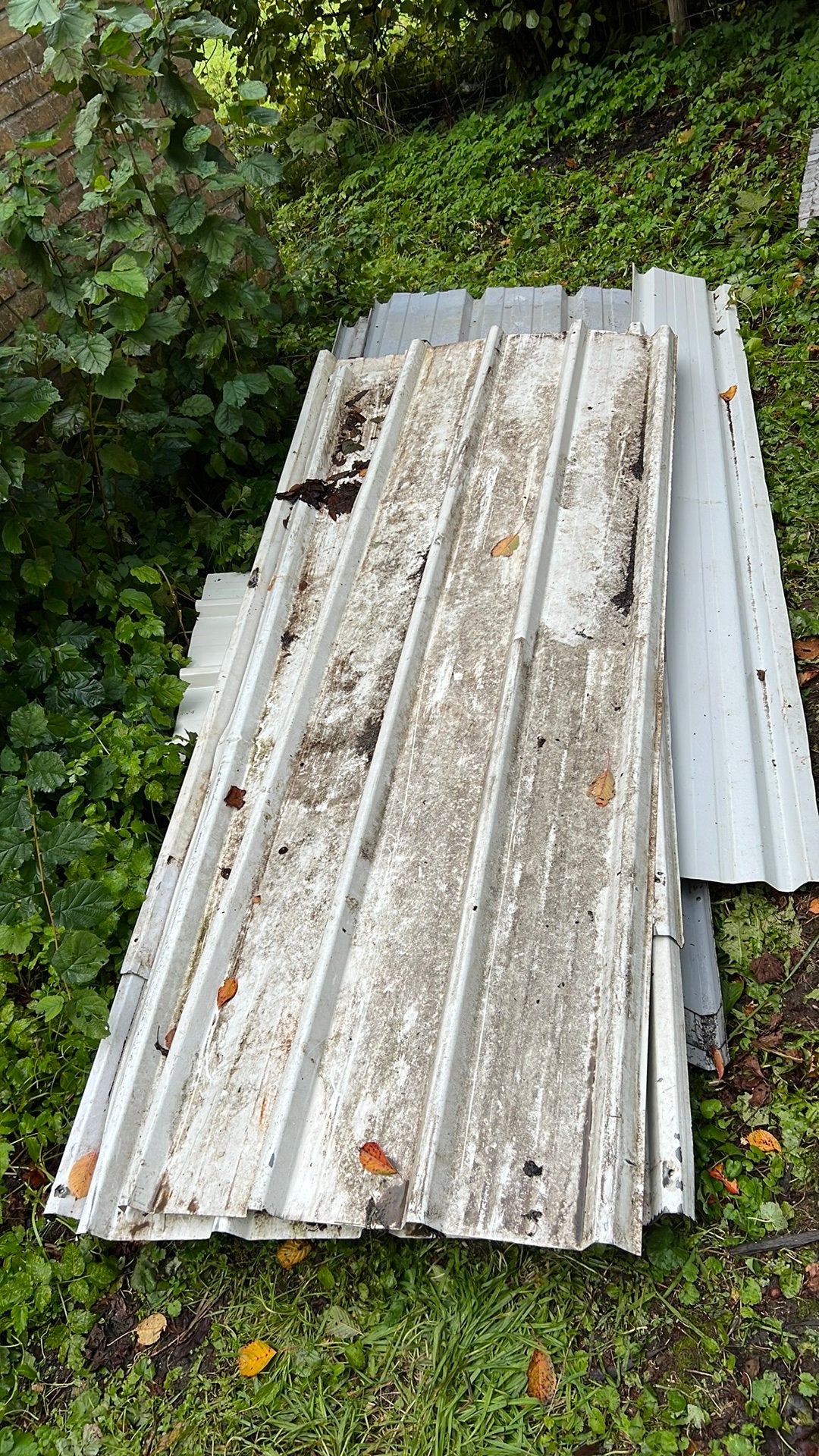 12 sandwichpanelen joriside platen, Doe-het-zelf en Bouw, Ophalen, Gebruikt, Overige kleuren, Overige typen