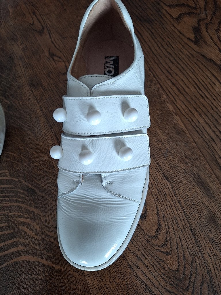 Schoenen dames Wonders leder, Kleding | Dames, Schoenen, ANDERE, Wit, Gedragen, Wandelschoenen